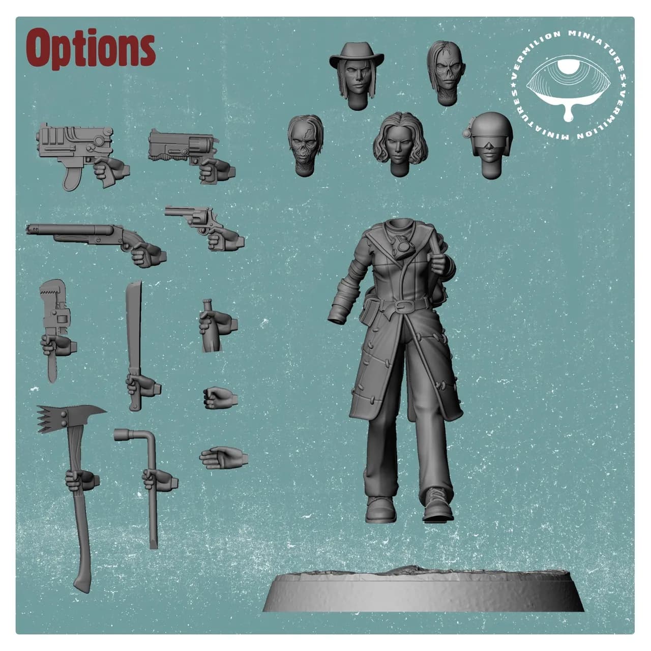 STL - Figuras de la saga Wastelanders render 5