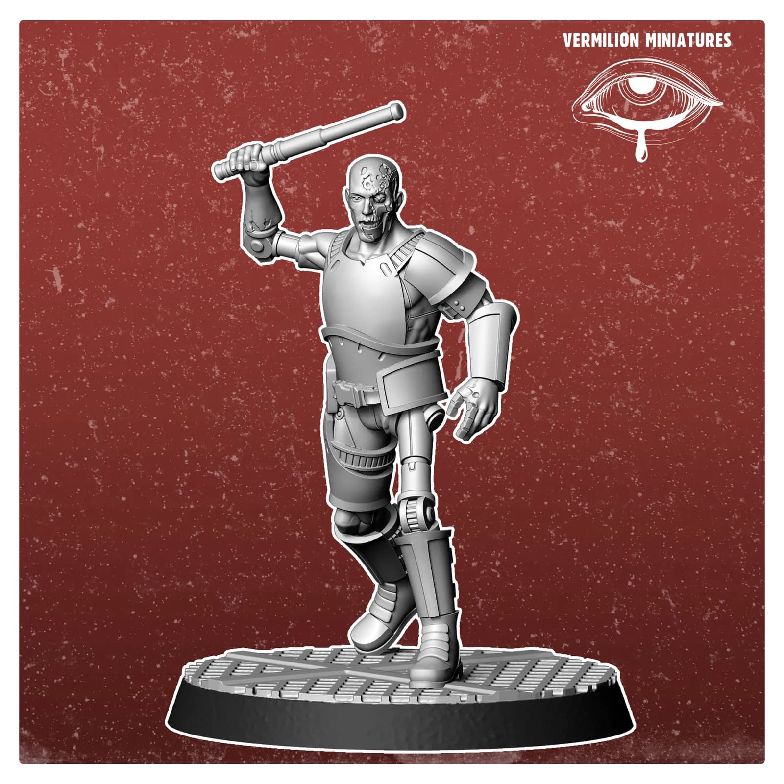 STL - Figuras de replicantes futuristas render 4