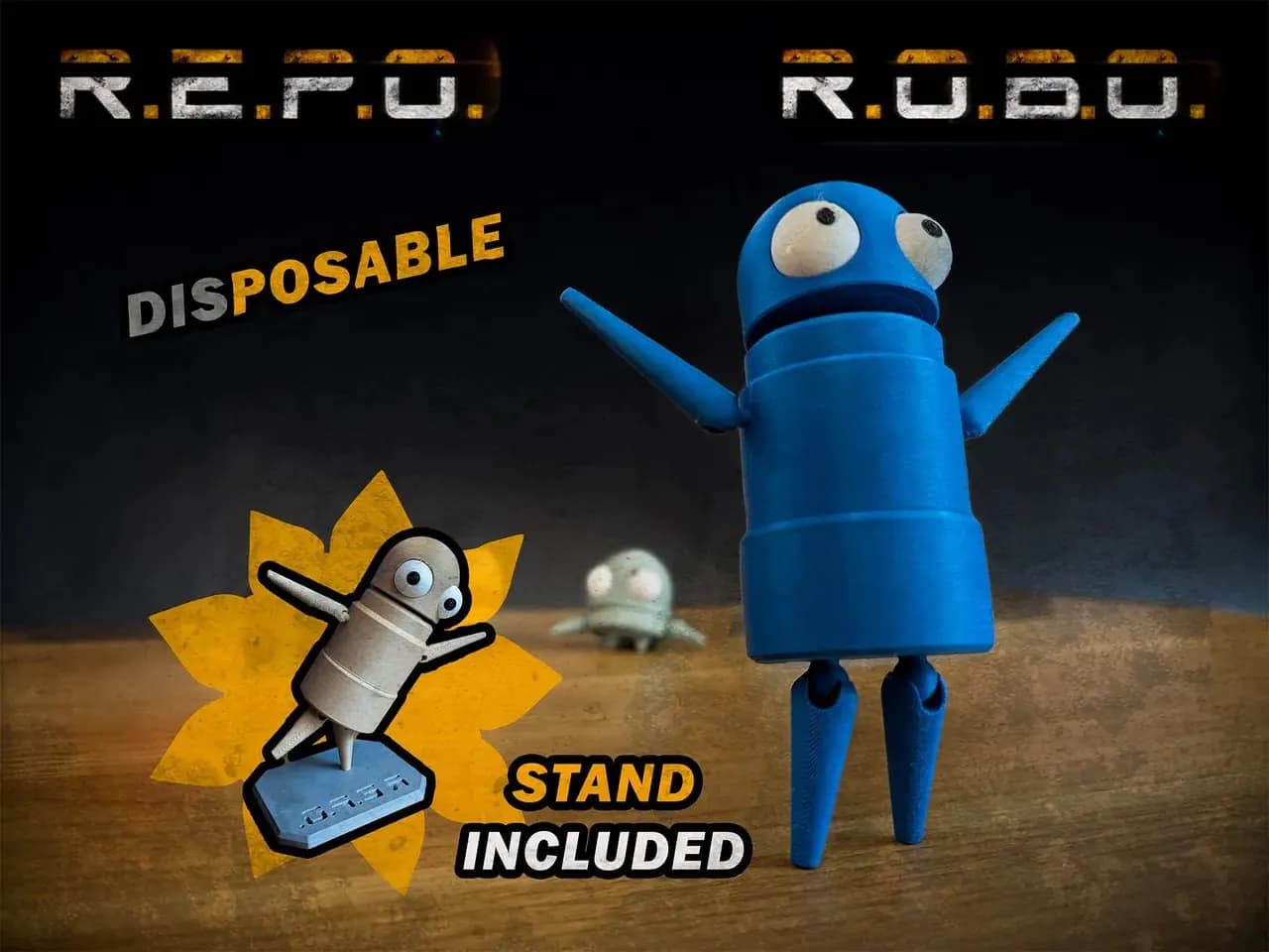 STL - Figuras de robots coleccionables
