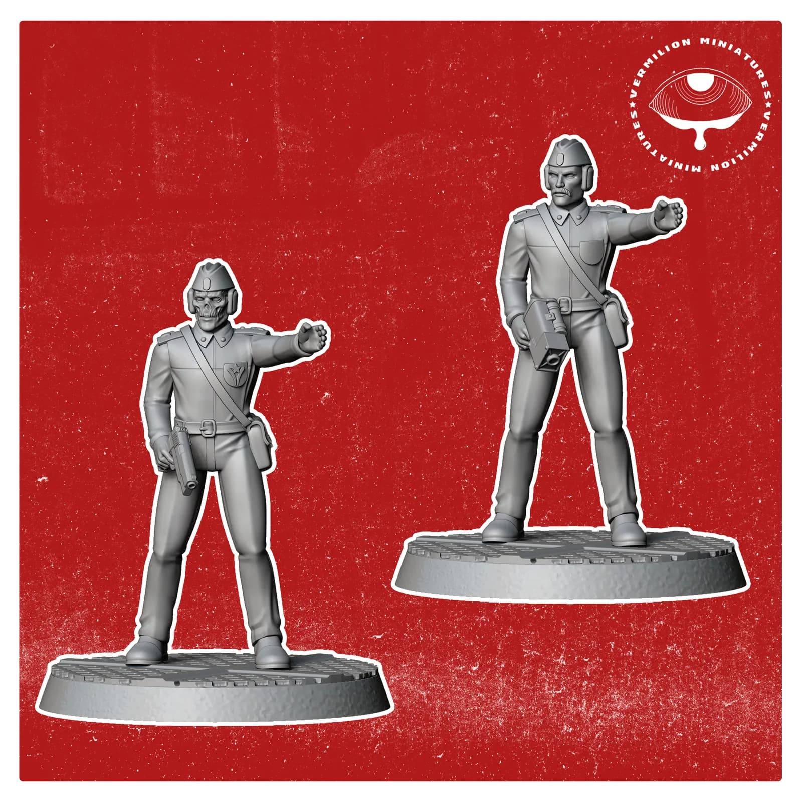 STL - Figuras de soldado "Amenaza Roja" render 5