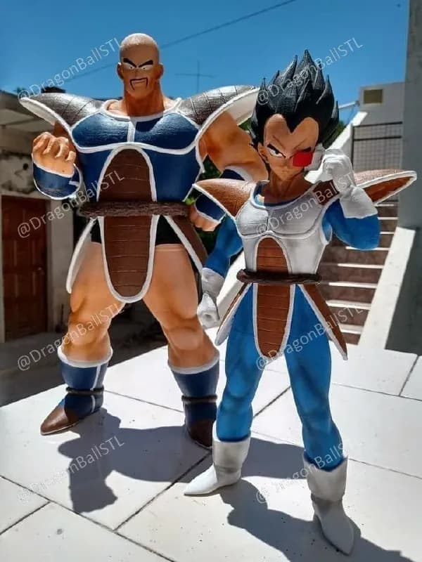 STL - Figuras de Vegeta y Nappa 2