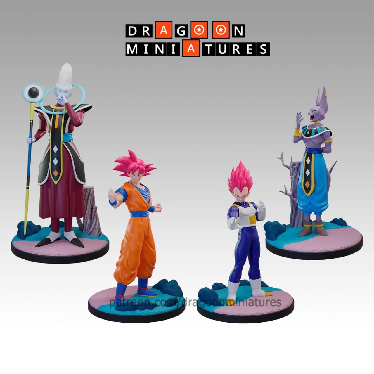 STL - Figuras Dragon Ball Z Miniaturas