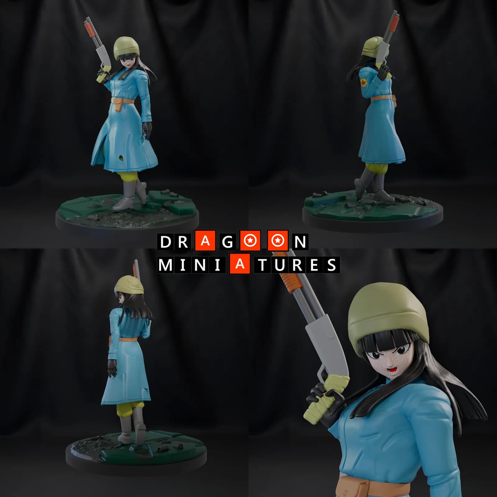 STL - Figuras Dragon Ball Z Miniaturas render 5