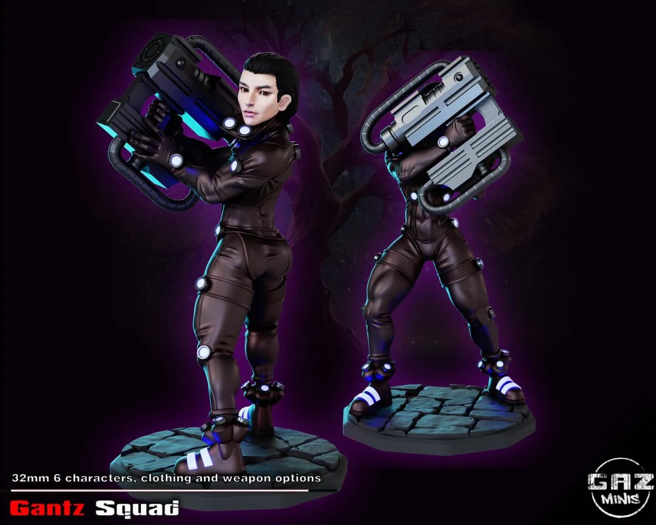 STL - Figuras Gantz Squad