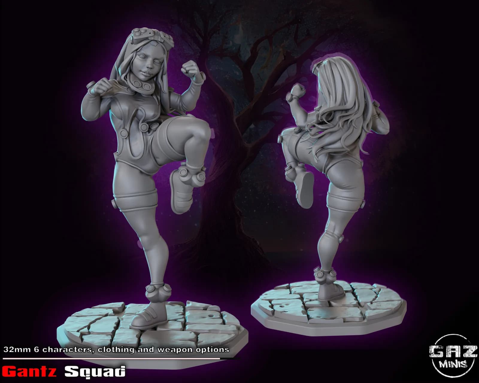 STL - Figuras Gantz Squad