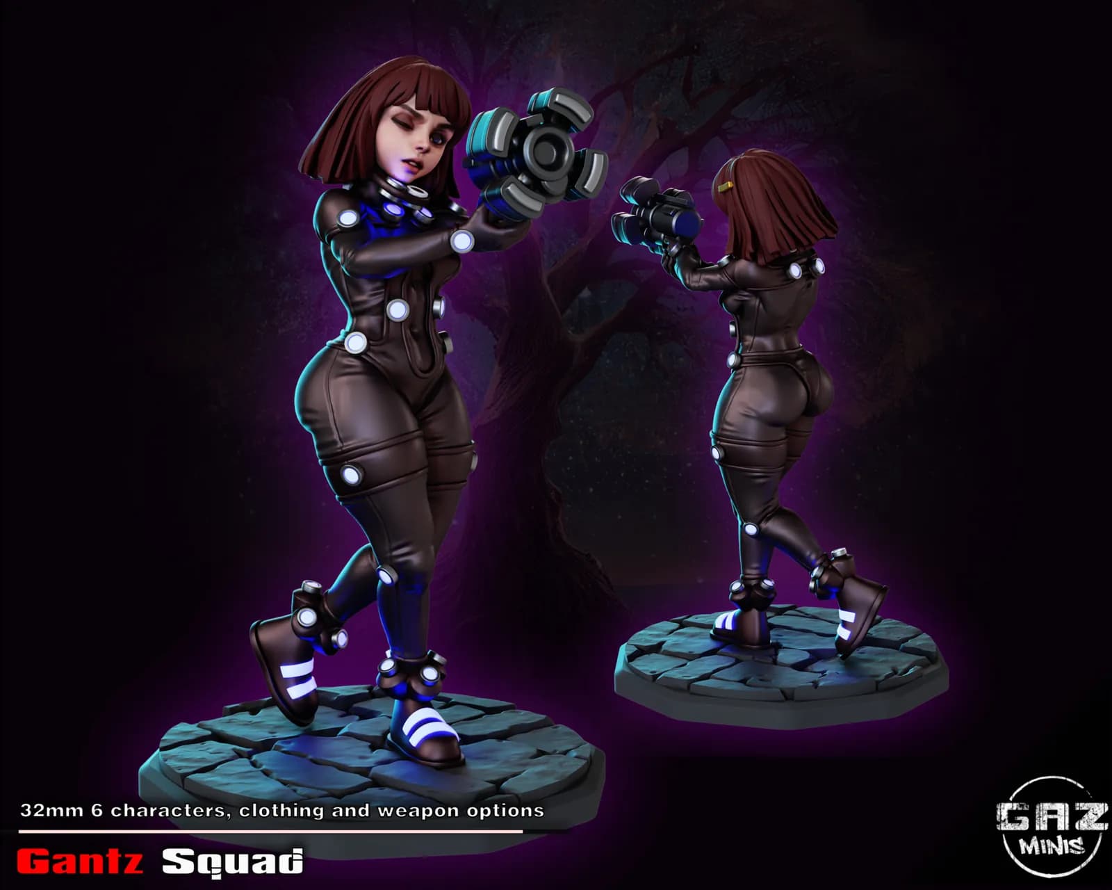 STL - Figuras Gantz Squad