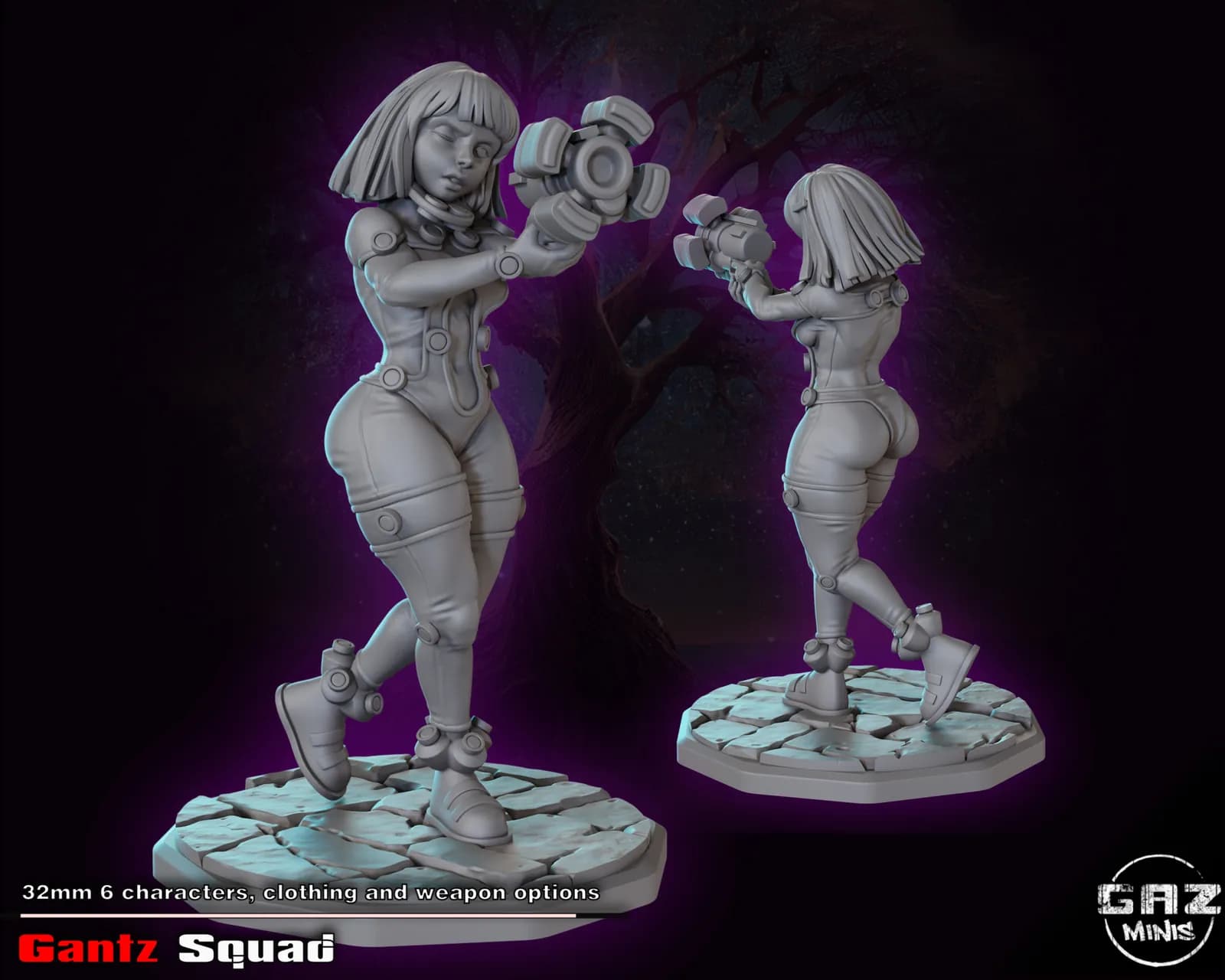 STL - Figuras Gantz Squad