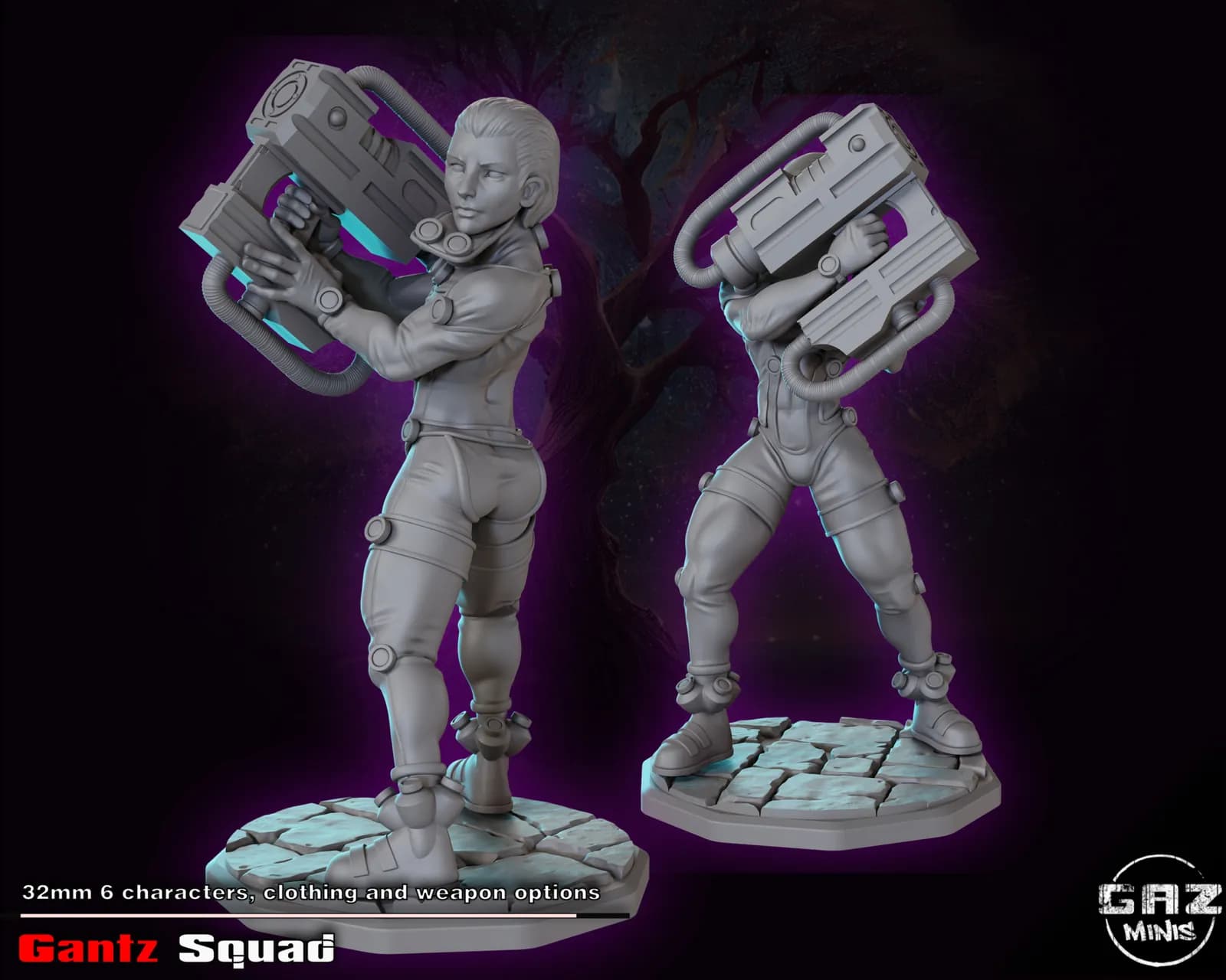STL - Figuras Gantz Squad