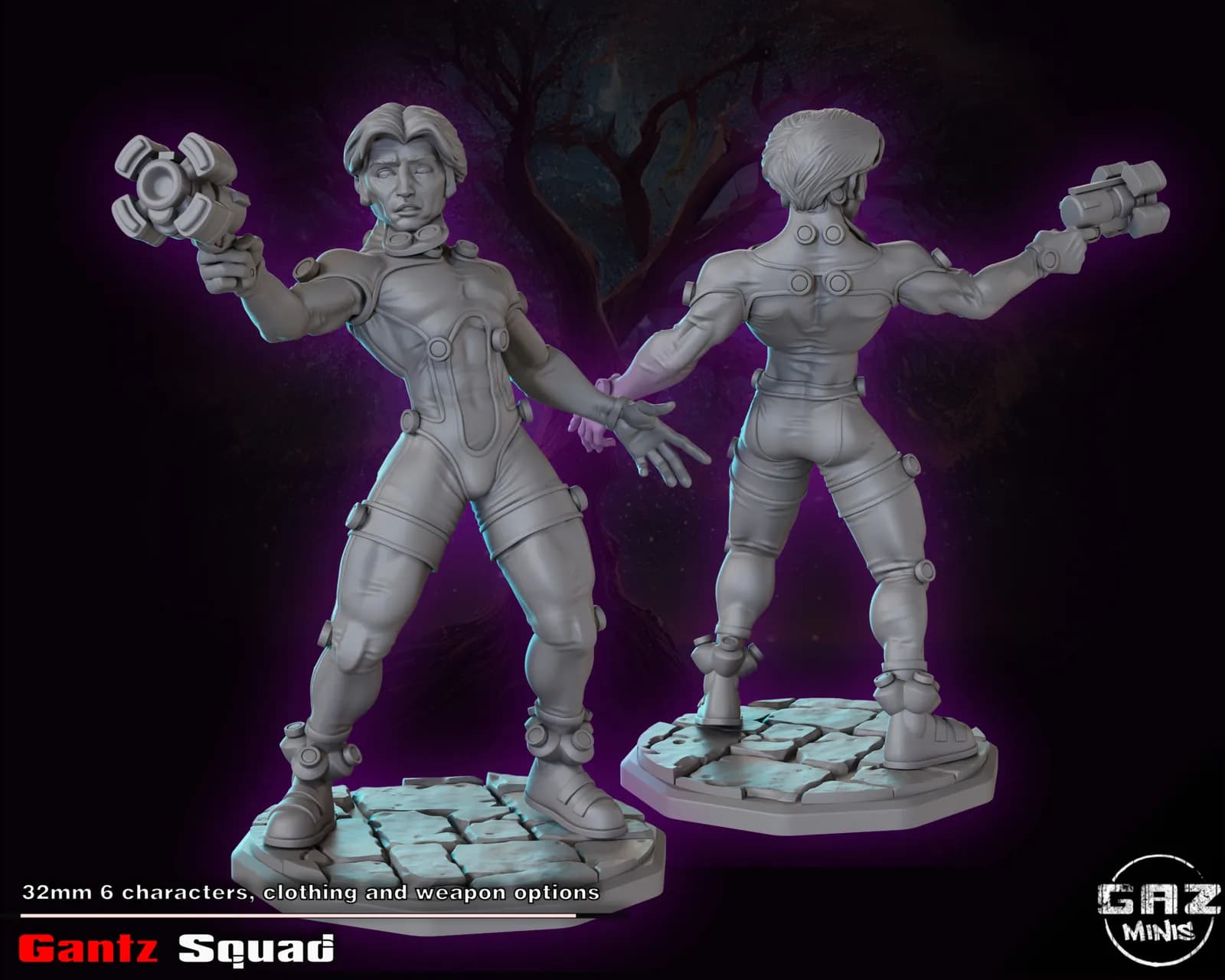 STL - Figuras Gantz Squad