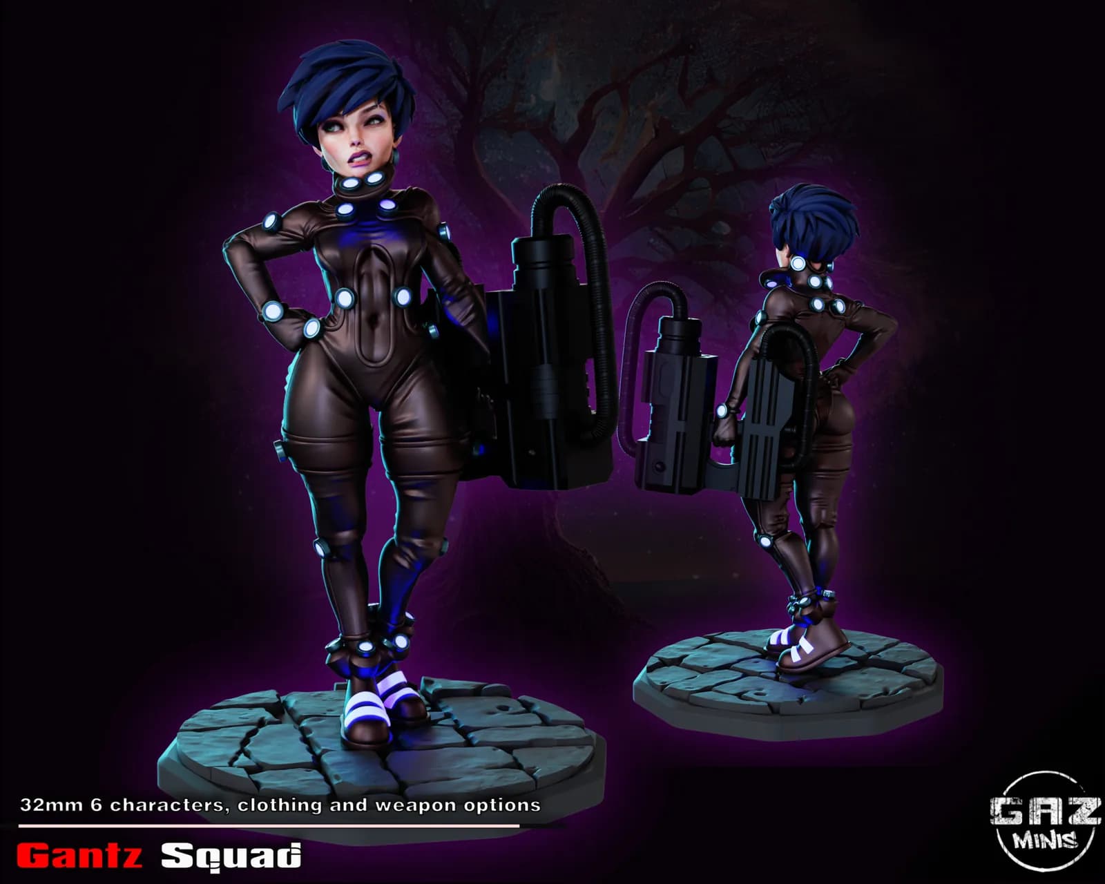 STL - Figuras Gantz Squad