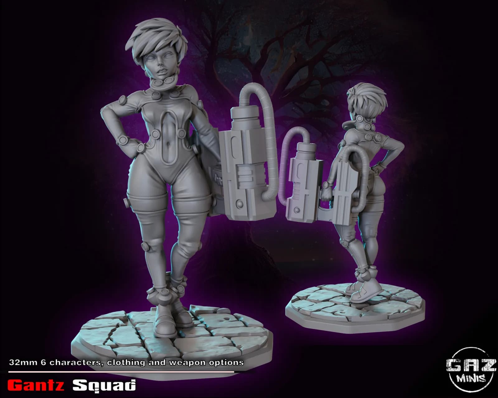 STL - Figuras Gantz Squad