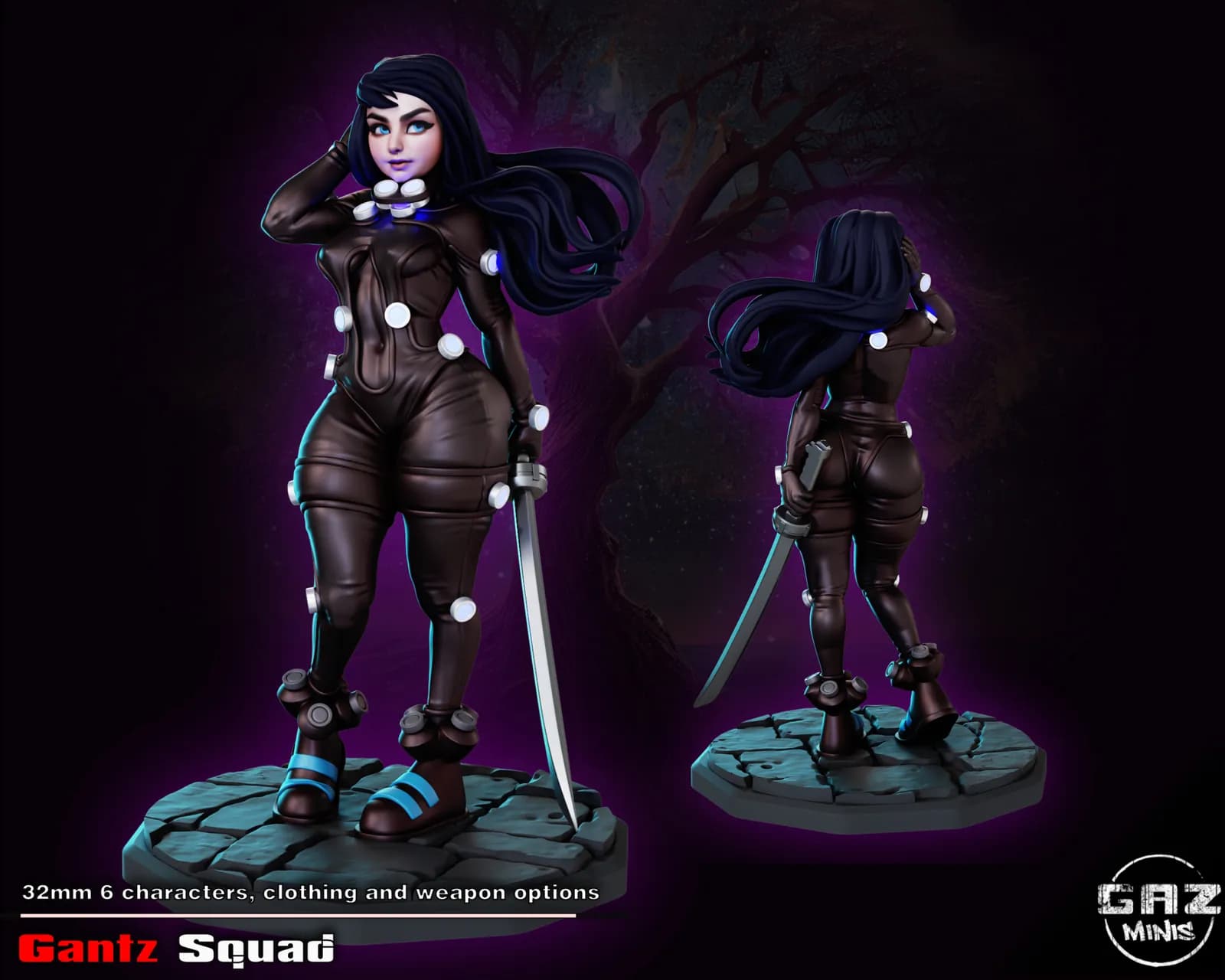 STL - Figuras Gantz Squad