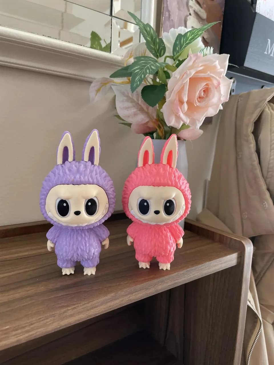 STL - Figuras Labubu Morado y Rosa
