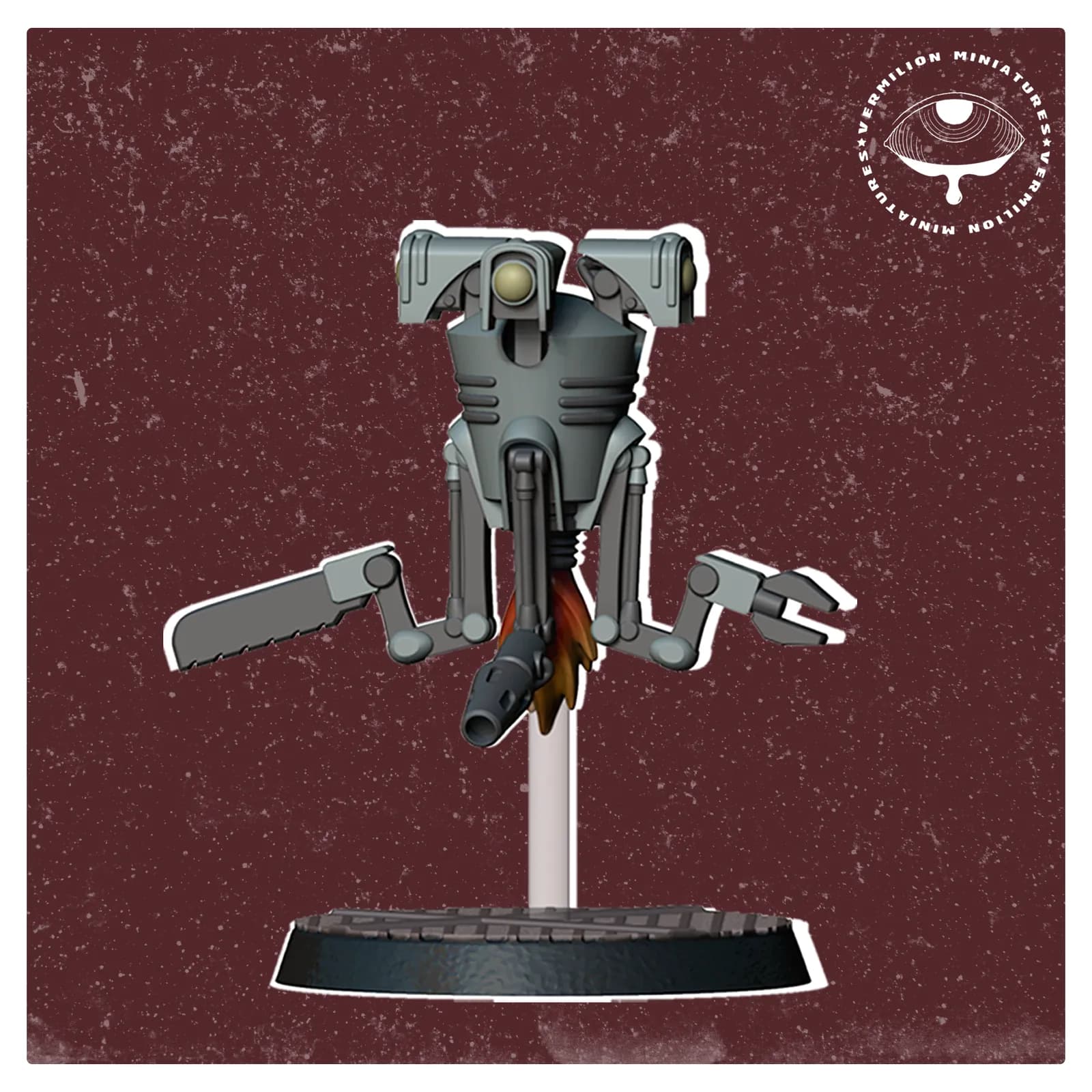 STL - Figuras robot estilo retro render 5