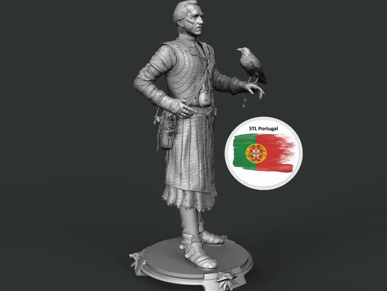 STL - Figurilla de Emiel Regis render 2