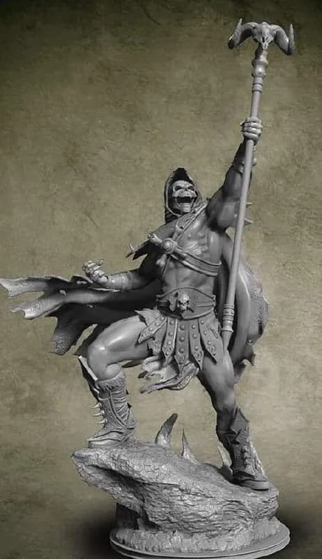 STL - Figurilla realista de Skeletor