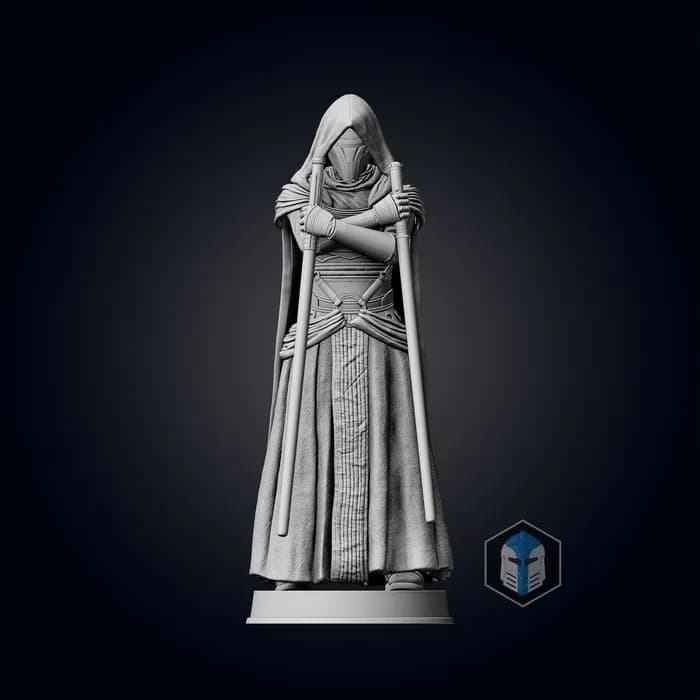 STL - figurine darth revan pose 3