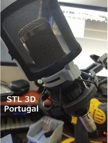 STL - Filtro antipop para micrófono