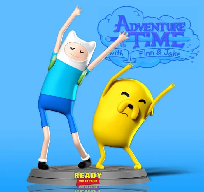 STL - finn and jake