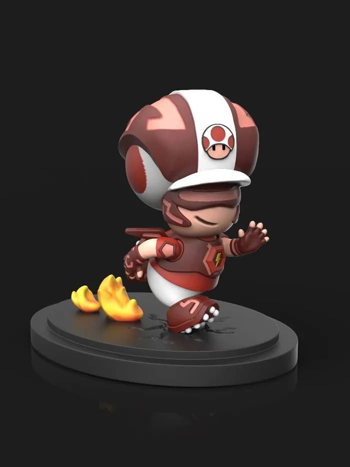 STL - flash toad