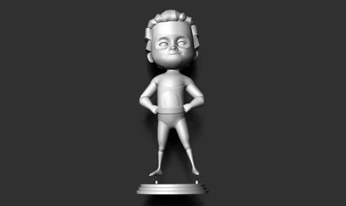 STL - fleche render 3