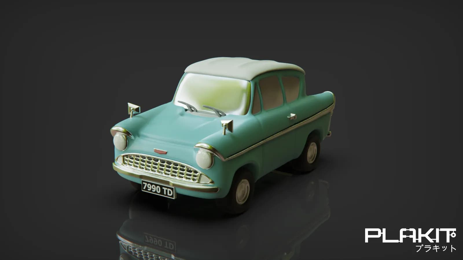 STL - Ford Anglia Volador