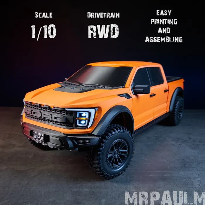 STL - Ford F 150 Raptor de lujo