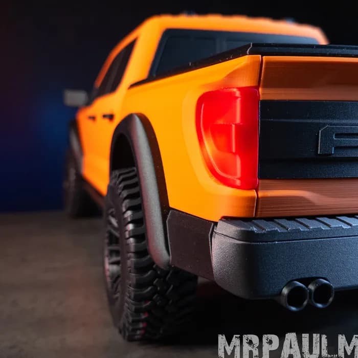STL - Ford F 150 Raptor de lujo render 2