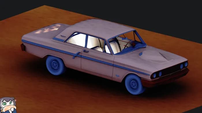 STL - Ford Fairlane Thunderbolt 1964