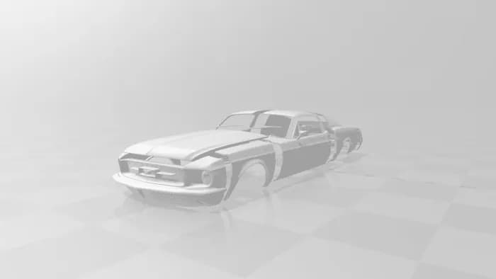 STL - Ford Mustang 1967 Fastback 2