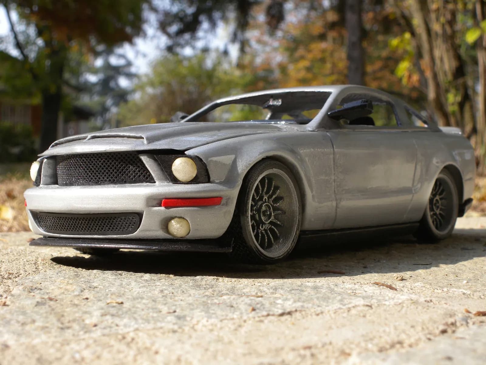 STL - Ford Mustang GT500 render 2