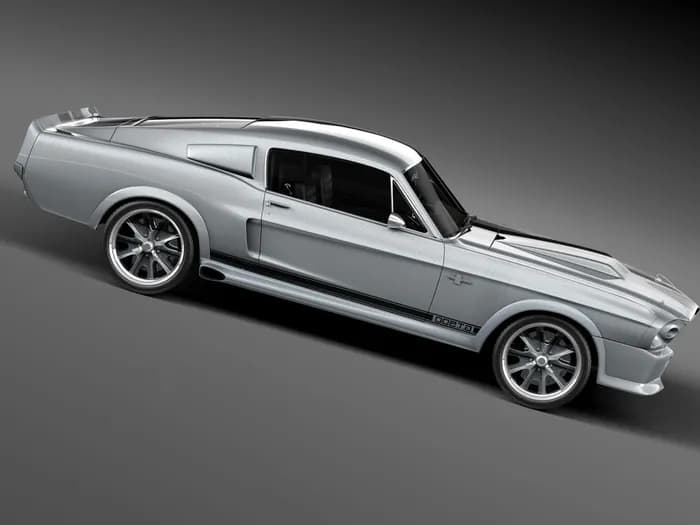 STL - Ford Mustang Shelby GT500 1967