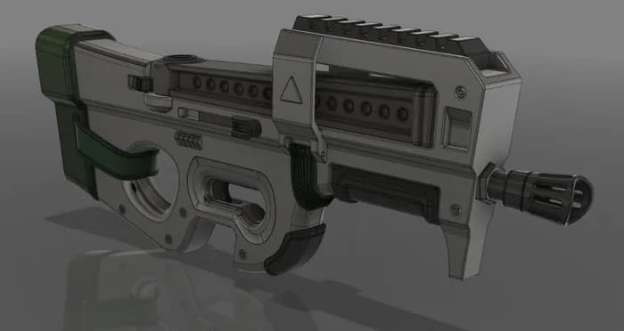 STL - fortnite p90