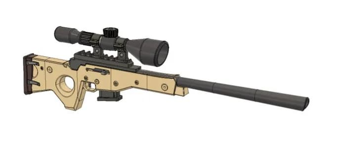 STL - fortnite sniper rifle