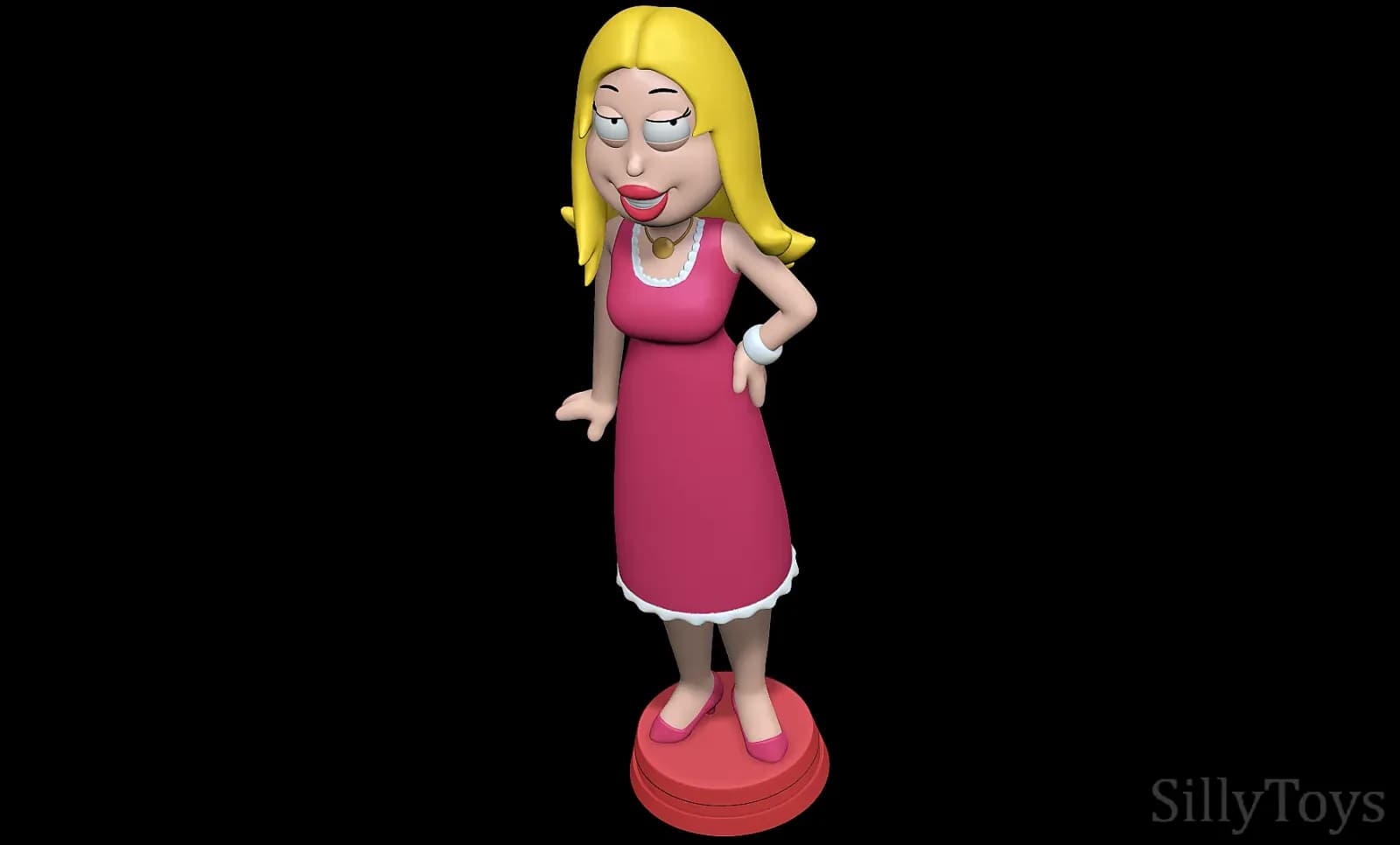 STL - Francine Smith de American Dad render 3