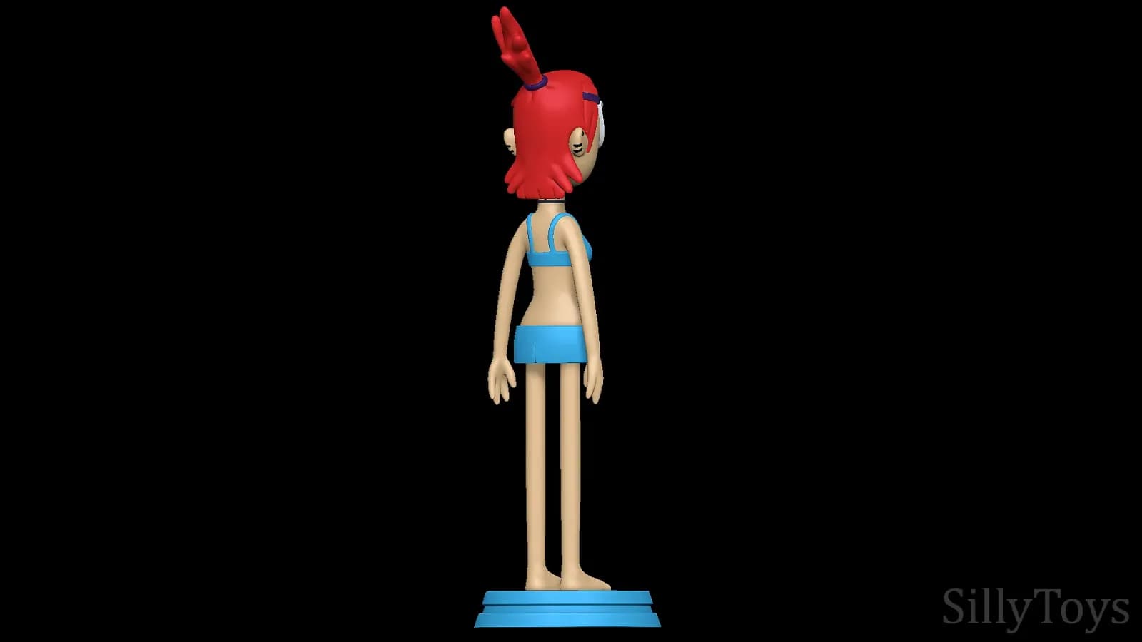 STL - Frankie Foster en traje de baño render 2