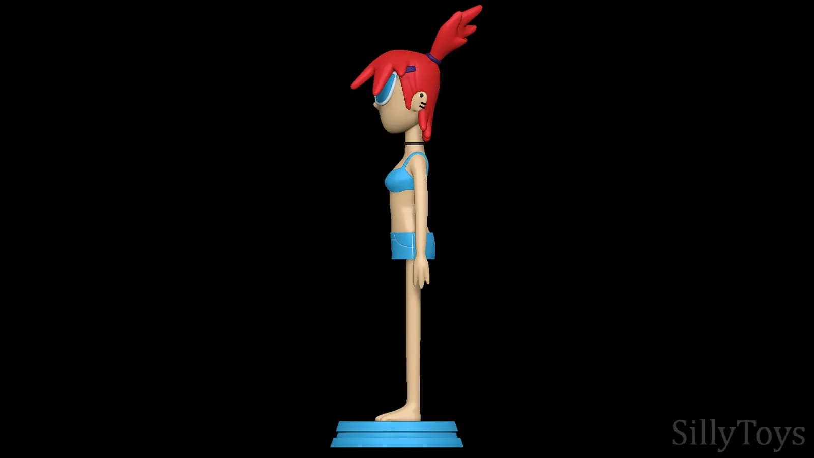 STL - Frankie Foster en traje de baño render 3
