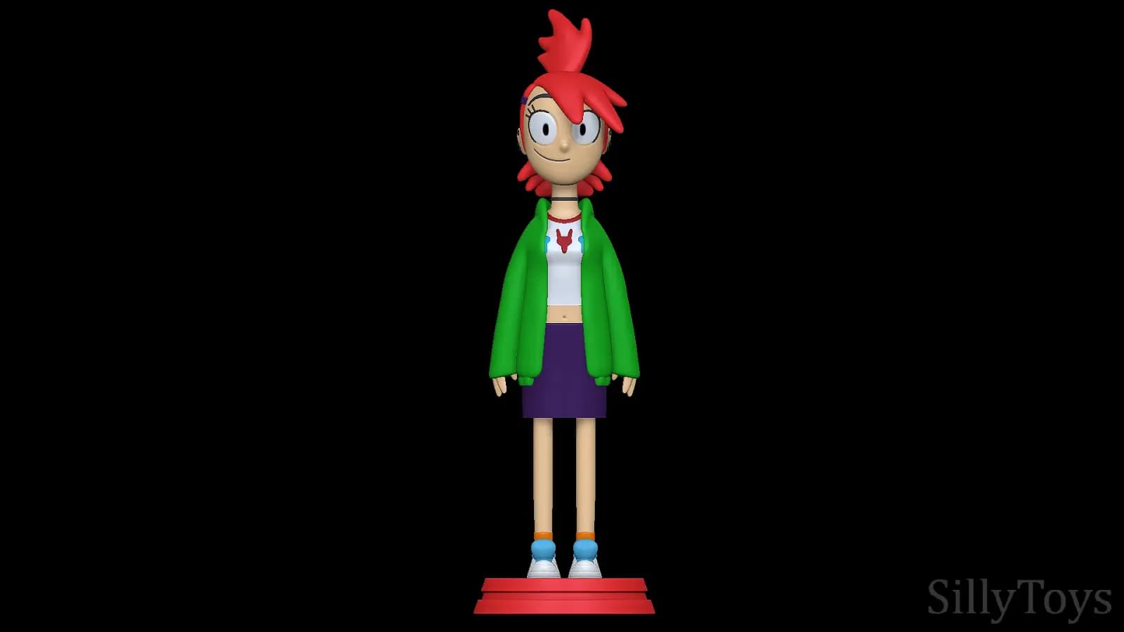STL - Frankie Foster figura de acción render 3