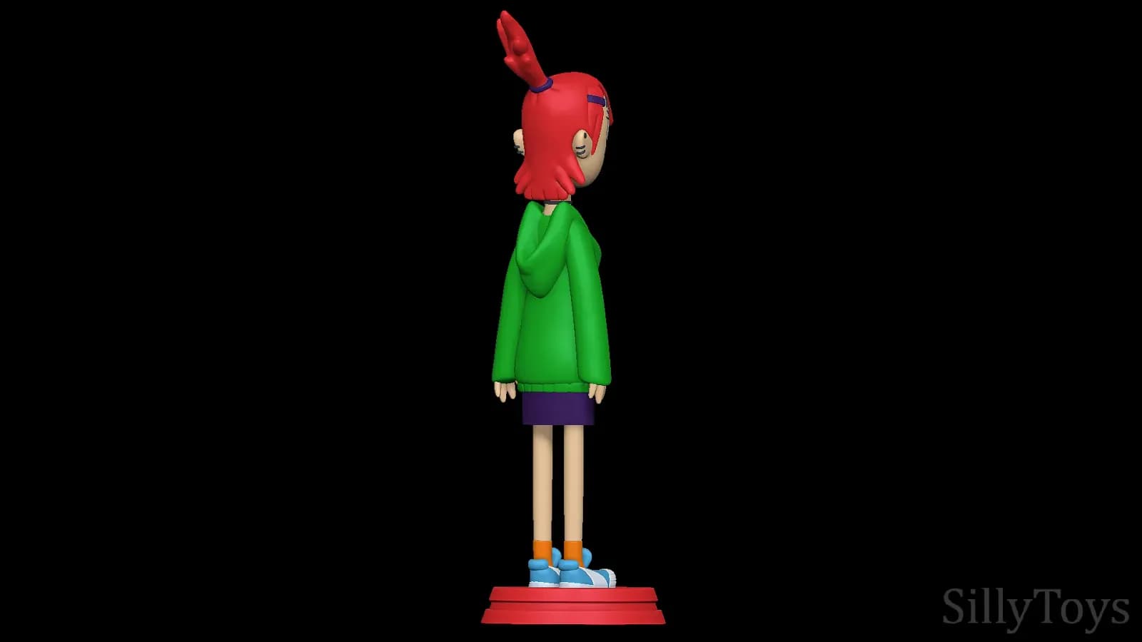 STL - Frankie Foster figura de acción render 4