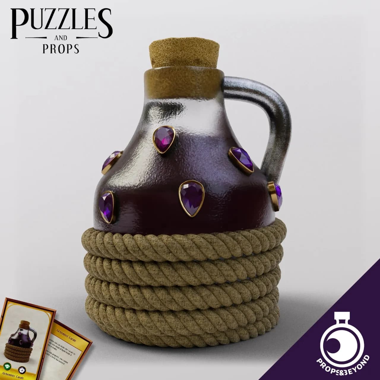 STL - Frasco de Alquimista con Joyas