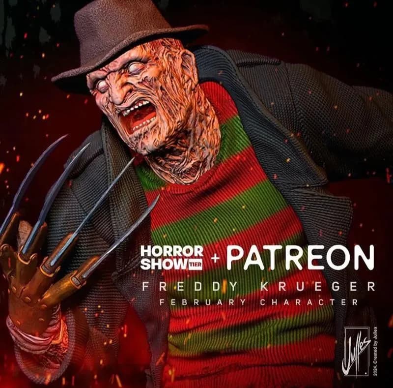 STL - Freddy Krueger busto render 2