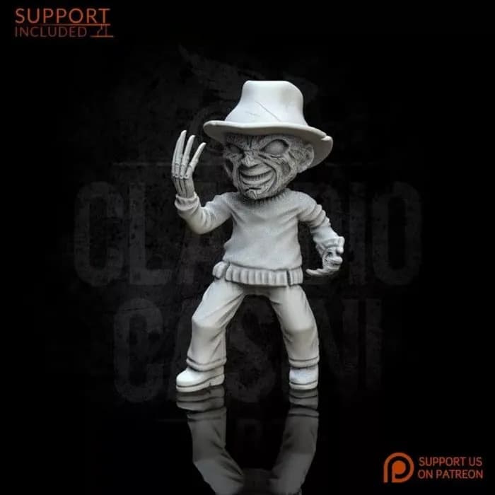 STL - freddy krueger nightmare fan art