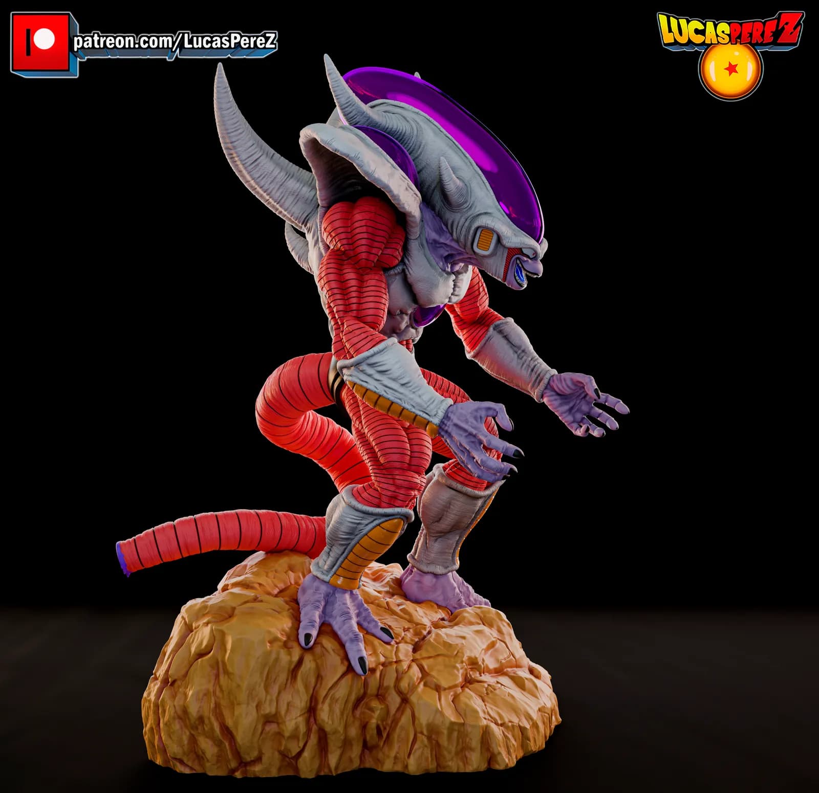 STL - Freezer tercera forma render 4