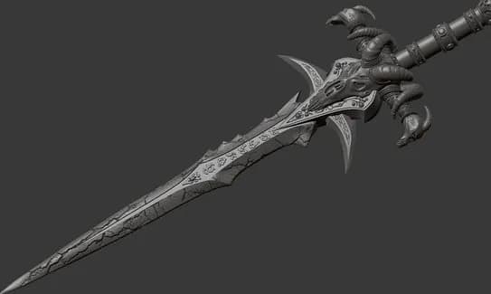 STL - frostmourne from warcraft