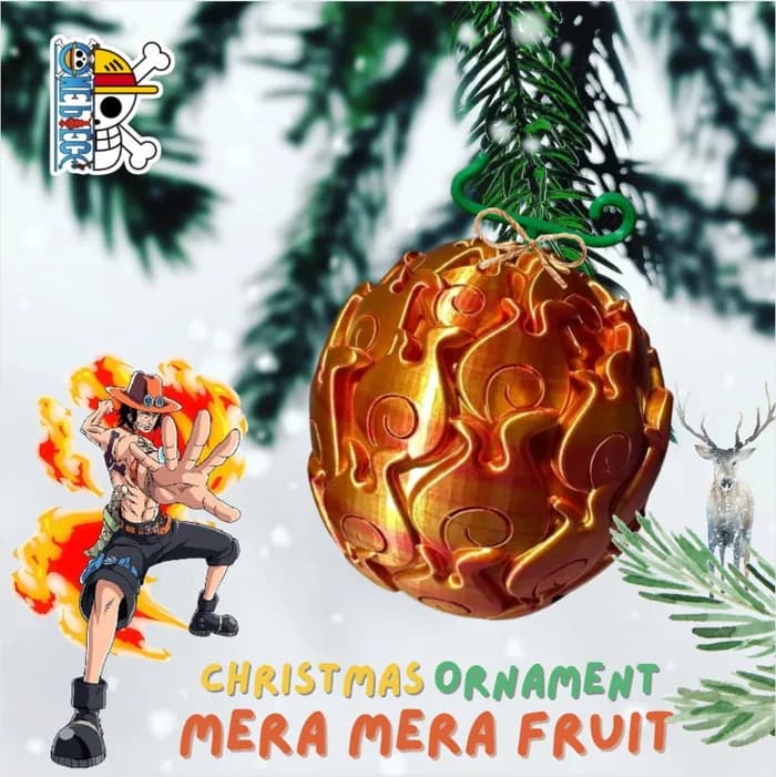 STL - Fruta Mera Mera Adorno Navideño