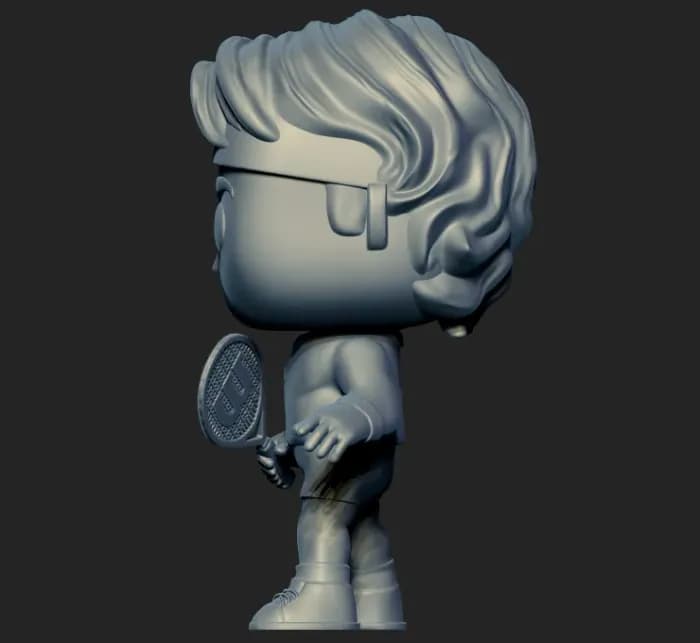 STL - funko federer t me moxomor aka render 3