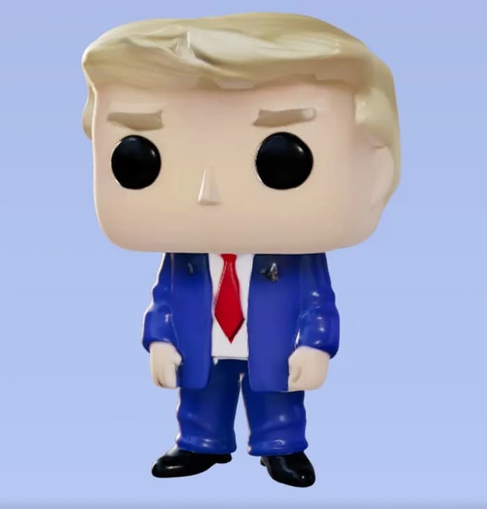 STL - funko trump stl