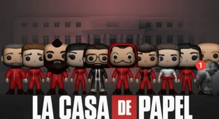 STL - funkos la casa de papel