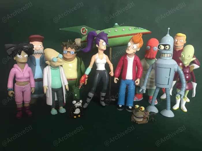 STL - futurama collection