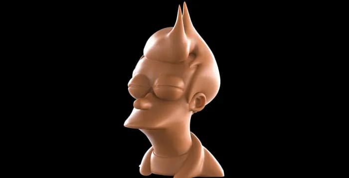 STL - futurama fry 3d printing figurine